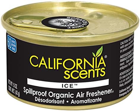California Scents Car Freshener Can, Odor Neutralizer, Ice Scent - Image 4
