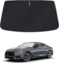 KUST Windshield Sun Shade for Infiniti Q60 Coupe 2017-2022 Window Sunshade Sun by KUST