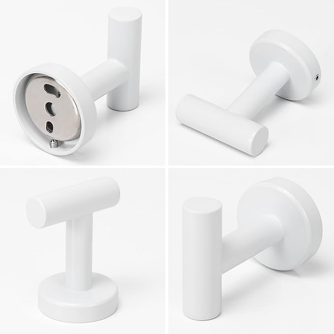 NearMoon Bath Towel Hooks- SUS 304 Stainless Steel Robe Hook Holder, Heavy Duty - Image 6