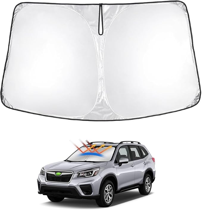 T TGBROS Windshield Sun Shade Custom Fit by TTGBROS