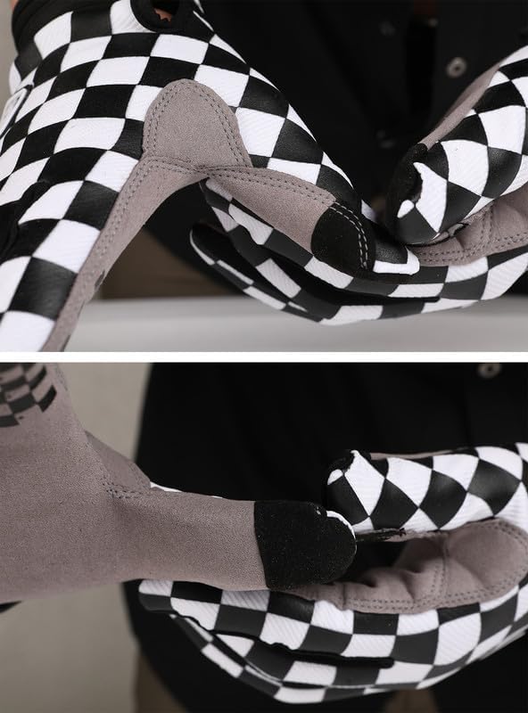 Dirt Bike Motorcycle Gloves for Men Women Finger Touchscreen Motorbike Gloves - Image 5