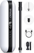 CYCPLUS Electric Air Compressor Portable Bicycle Pump Car Tire Inflator by CYCPLUS