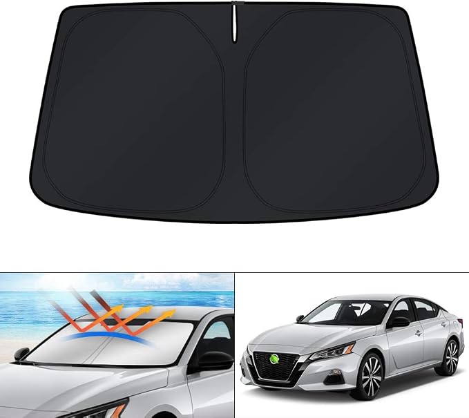 KUST Windshield Sun Shade for 2019-2025 Nissan Altima Accessories, Custom Fit by KUST