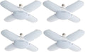 LED Garage Lights 4 Pack, 80W LED Shop Light by Coomoors
