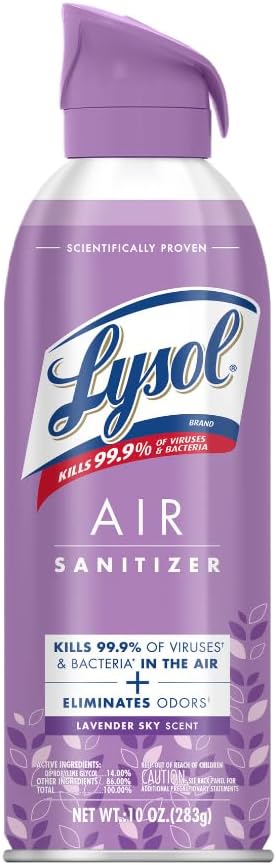 Lysol Air Sanitizer Spray, For Air Sanitization and Odor Elimination, Simple - Image 2
