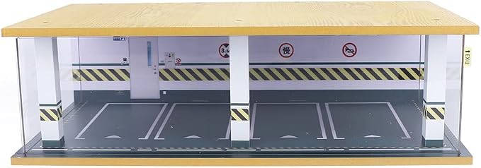 1/24 Parking Garage Model Car Garage Display Case by Unknown