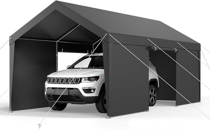 VEVOR Upgraded 10x20 FT Heavy Duty Carport Canopy by VEVOR