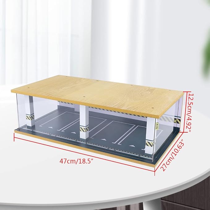 1/24 Parking Garage Model Car Garage Display Case - Image 3