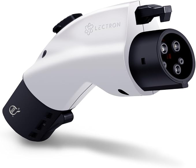 Lectron - Tesla to J1772 Charging Adapter, Max 48A & 250V - Compatible by LECTRON