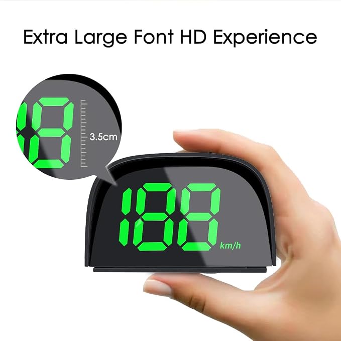 GoolRC Digital GPS Speedometer for Car, Kilometers/Miles Car Global Position - Image 2