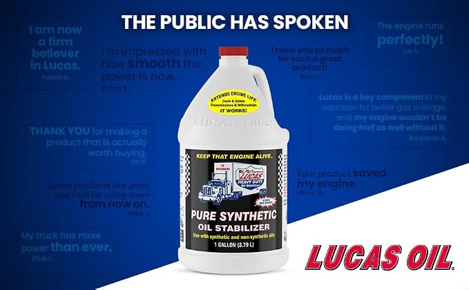 Lucas Oil 10131 Pure Synthetic Oil Stabilizer - Image 6