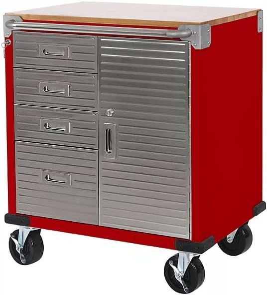 Heavy Duty Rolling Storage Cabinet by Unknown