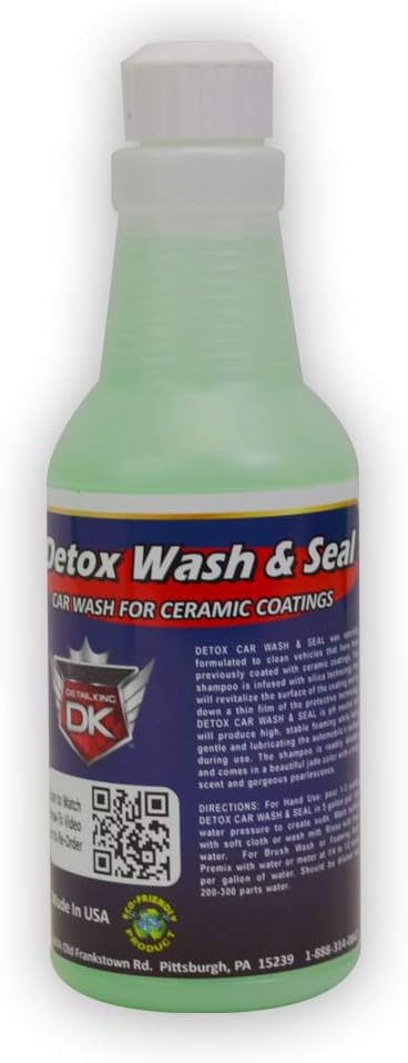 Detail King Detox Car Wash and Car Sealant Foam Soap by DetailKing