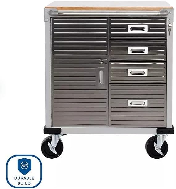 Heavy Duty Rolling Storage Cabinet - Image 5