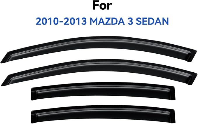 Window Visors Rain Guards Shield - Image 2