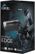 Cardo PACKTALK Edge Motorcycle Bluetooth Communication System Headset Intercom by CardoSystems