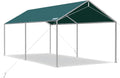 Quictent 10x15 ft Heavy Duty Car Canopy Galvanized Frame Carport Outdoor Party by QUICTENT