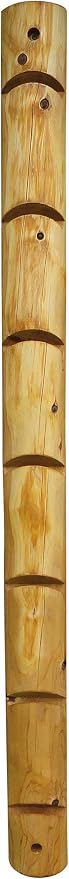 7-Place Wall-Mounted Snowboard Log Rack, Wakeboard Racks, Skateboard Holder - Image 2