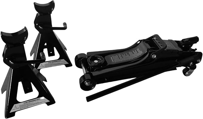 2.5 Ton Car Truck Floor Jack Service Heavy Duty Steel Hydraulic Low Profile Jack by MOTOOS