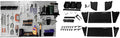 Wall Control Metal Pegboard and Accessory Kit by Wall+Control