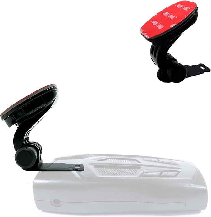 Radar Detector Easy Connect 3M Adhesive Mount by LycoGear