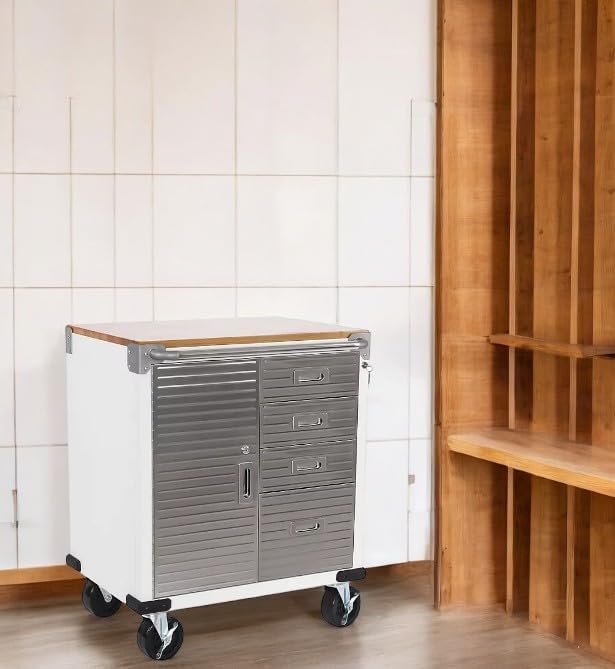 Heavy Duty Rolling Storage Cabinet - Image 4