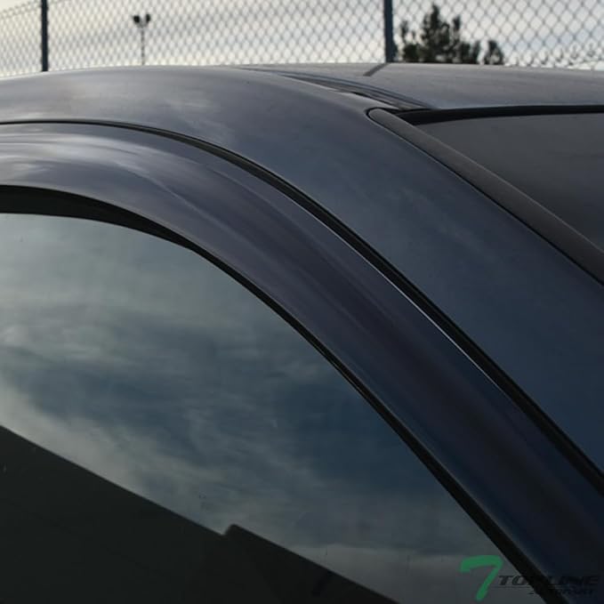 in-Channel Window Visors Vent Shade Rain Guards - Image 2