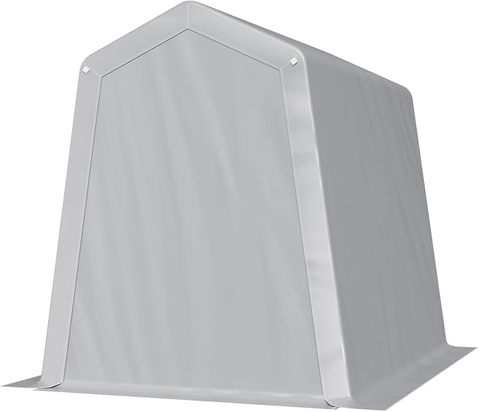 VEVOR 6x8x7 FT Portable Outdoor Storage Shed, Heavy-Duty Waterproof Shelter - Image 11
