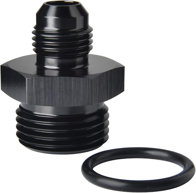 6AN Male Flare to 10AN ORB O-ring Boss Fuel Pump Rail Adapter Fitting Aluminum by Podavelle