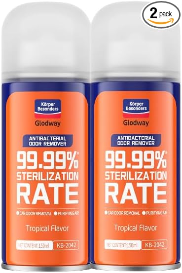 Glodway Whole Car Air Refresher Spray, Odor Eliminator Eliminates Strong by K%C3%96RPERBESONDERSGLODWAY