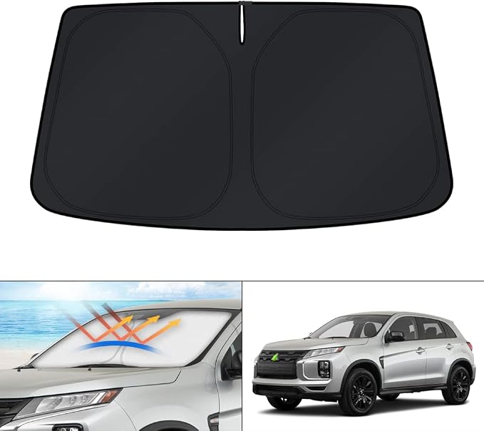 KUST Windshield Sun Shade for 2011-2023 Mitsubishi Outlander Sport Sunshade by KUST