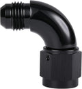 90 Degree 6AN Male to 6AN Female Swivel Full Flow Fitting Adapter Coupler by Podavelle
