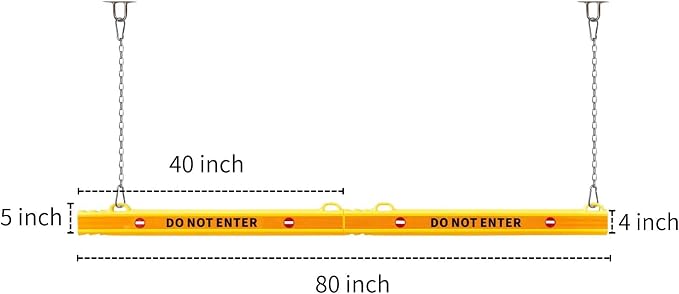 78” Height Guard Clearance Bar - Image 2