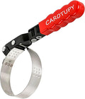Small Swivel Oil Filter Wrench, Oil Filter Removal Tool, Adjustable Filter by CAROTUPY