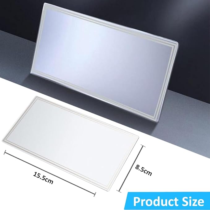 Randconcept - Large Car Sun Visor Adhesive Vanity Mirror, Car Interrior - Image 5