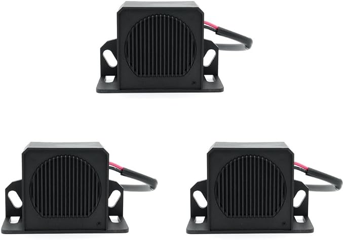 87dB~102dB beep Sound 12-24V Backup Alarm Reversing Alarm by YUESONIC-ReliableSolutionsforTruckSafety