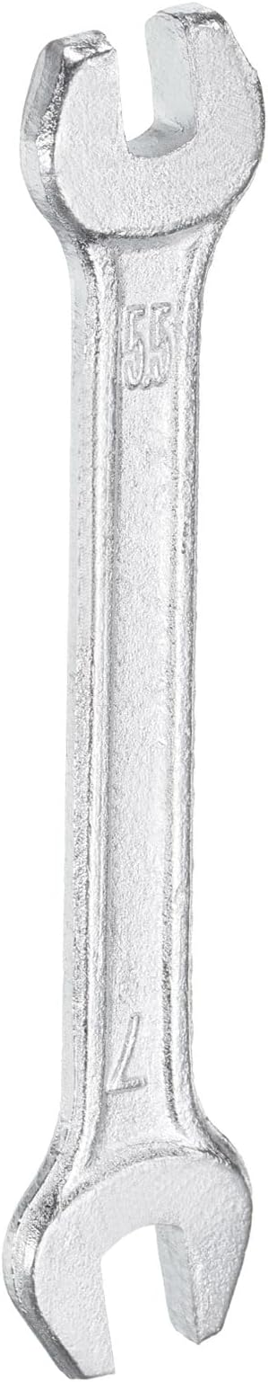 HARFINGTON Double Open End Wrench 5.5mm x 7mm Metric 15 Degree Offset Angle by HARFINGTON