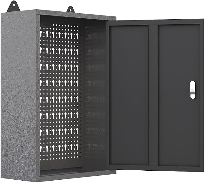 JZD Steel Wall Mount Storage Garage Cabinet, Metal Hanging Tool Cabinets by JZD