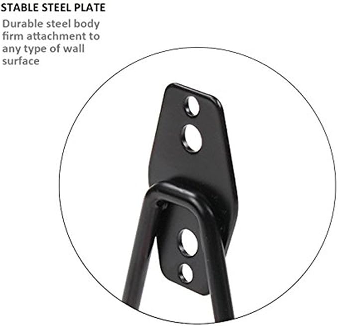 Wall Mount Heavy Duty Double Utility Tools Hooks - Image 5
