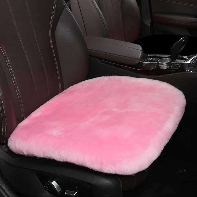 LLB Genuine Sheepskin Car Seat Cushion Seat Covers by LLB
