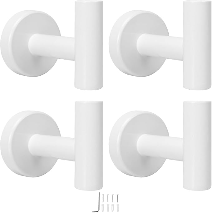 NearMoon Bath Towel Hooks- SUS 304 Stainless Steel Robe Hook Holder, Heavy Duty by NearMoon