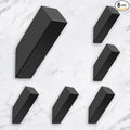 NINETREX Black Towel Hooks Matte Black Robe Hook, Modern Towel Hooks SUS 304 by NINETREX