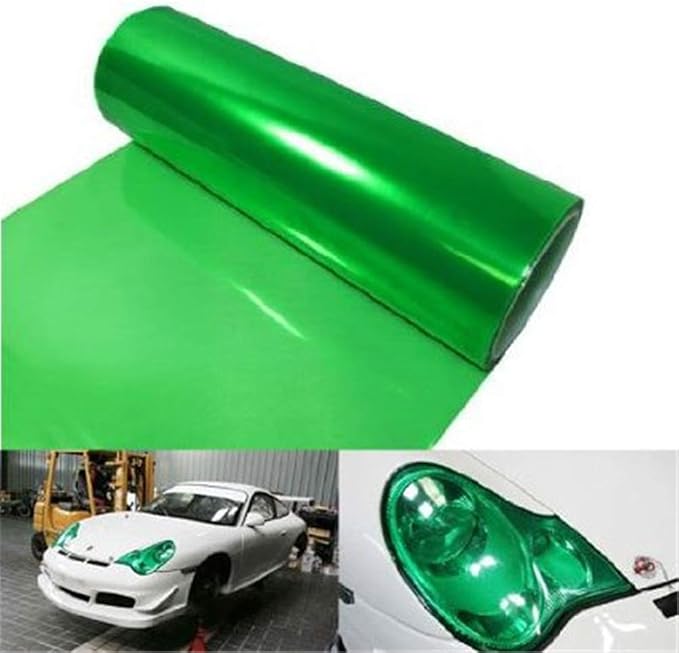 12 by 48 Inches Self Adhesive Headlight, Tail Lights, Fog Lights Tint Vinyl Film - Image 2