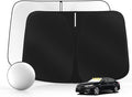 Windshield Sun Shade for Kia Optima 2016-2020 Foldable Sunshade Custom Fit by SULAGIWINDSHIELDSUNSHADE