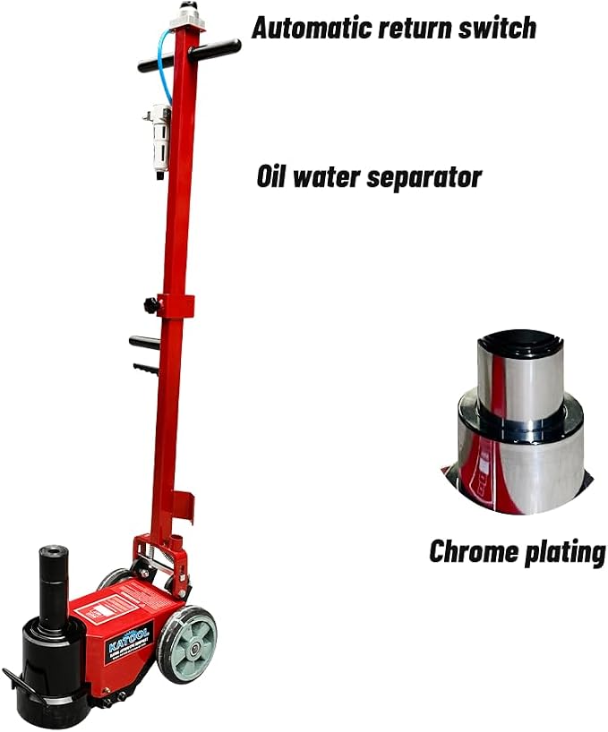 50 Ton Heavy Duty Floor Jack Pneumatic Hydraulic Jack Car Truck Lift Fit - Image 2