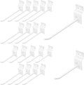 Yuahar Slatwall Hooks 20Pcs 4/6 Inch Slatwall Accessories Heavy Duty Slat Wall by Yauhar