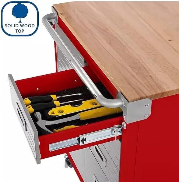 Heavy Duty Rolling Storage Cabinet - Image 7