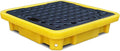 Drum Containment Spill Pallet, Industrial Nestable Oil Drums Leak-Proof Tray by PFCDZDU