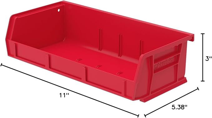 Akro-Mils 30232 AkroBins Plastic Storage Bins, Space-Saving Stackable Bins - Image 4