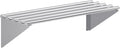 AmGood 14 in. x 36 in. NSF Stainless Steel Tubular Wall Shelf | Heavy-Duty by AmGood